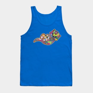 Otterly Adorable - Groovy Otter Design Tank Top